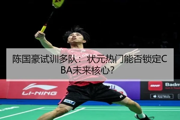 陈国豪试训多队：状元热门能否锁定CBA未来核心？